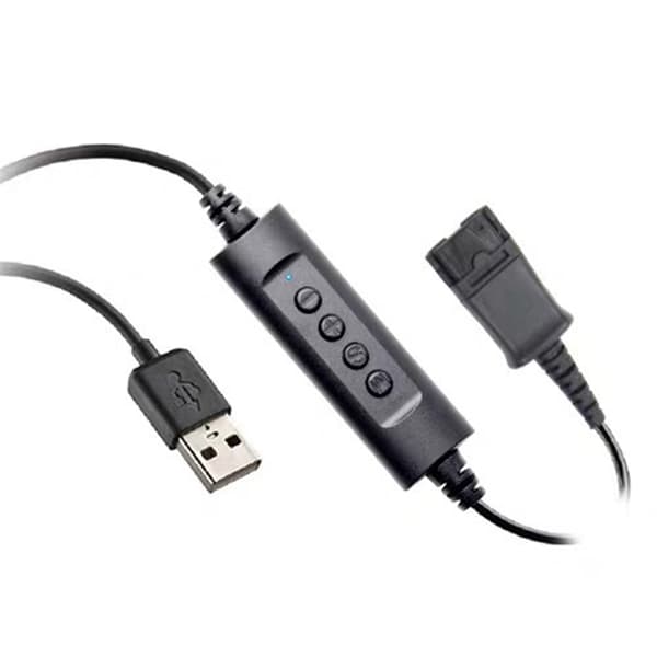 USB-QD Headset-kabel Headset Hurtigkoblingsledning Adapter Trainer-kabel