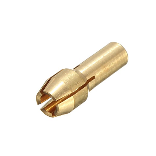 10 st Brass Borrchuck Collett Bits för Rotationsverktyg 0,5-3,2 mm 4,3 mm Skaft