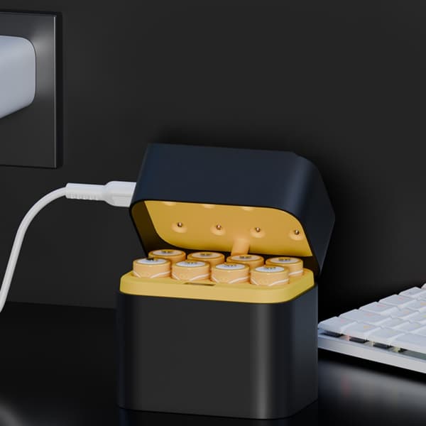 Oppladbare 2A Litiumbatterier Hurtiglader IP68 Vanntett null - Separate charger