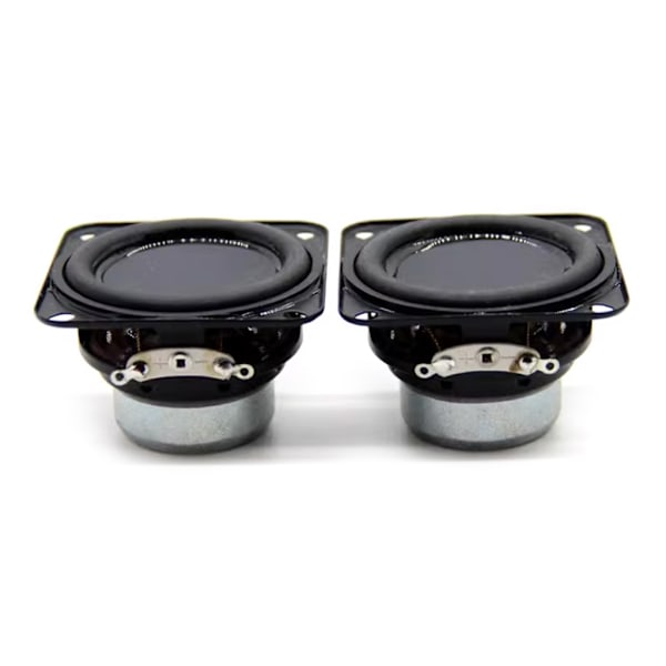 2 st 47mm Full Range Högtalare 4 Ohm 15W Bärbar Högtalare Ljud Hemmabio