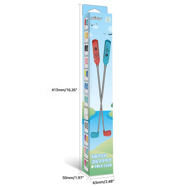 Sopii Switch Joy Pad -golfmailan kahvaan, golfmailapelin lisävarusteet Green blue