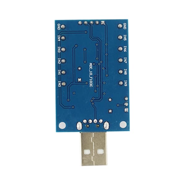 Exakt STM32 12-bitars AD-samplingsmodul 10-kanals ADC med USB-anslutning