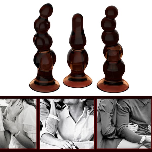 Blød Anals Perle Buttplug Anals Træner Anals Legetøj til Mænd Kvinder Par Anals Dilator B