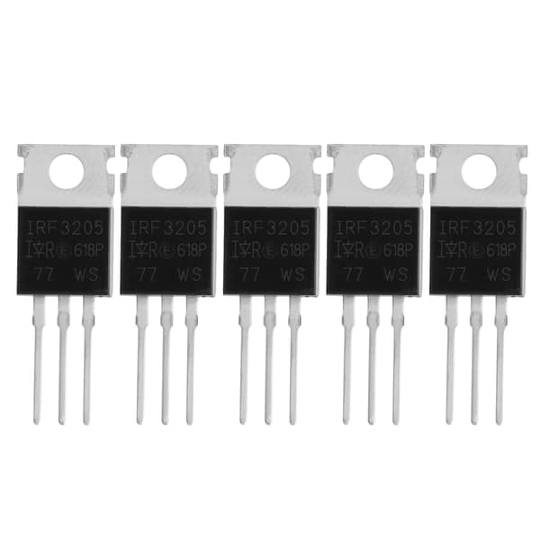 5 stk. IRF3205 Power Transistor Field Effector IRF3205PBF TO-220 MOSFET Rør Ny