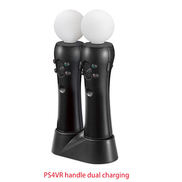 2-i-1 laddningsdocka för VR Move Gaming Controller Charge