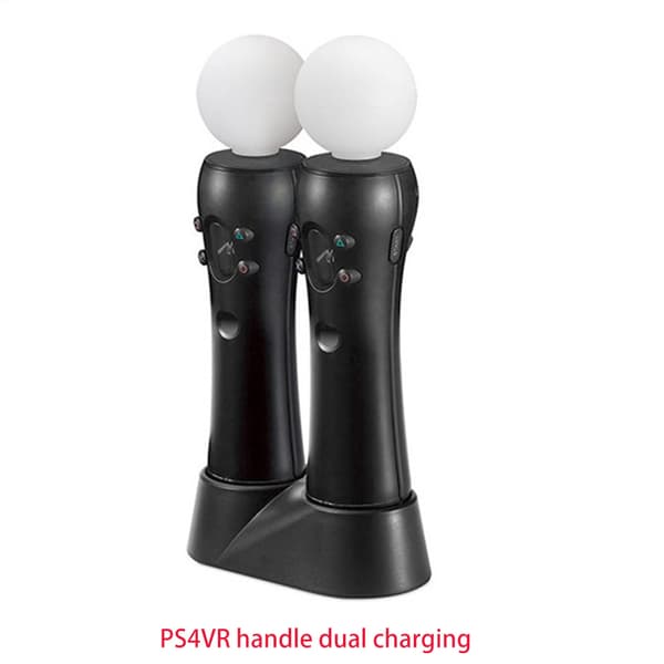 2-i-1 opladningsdockstation til VR Move Gaming Controller Opladning