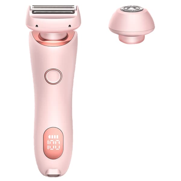 Elektrisk barbermaskin for kvinner for ben Bikini Trimmer Elektrisk kutter for kvinner Pink