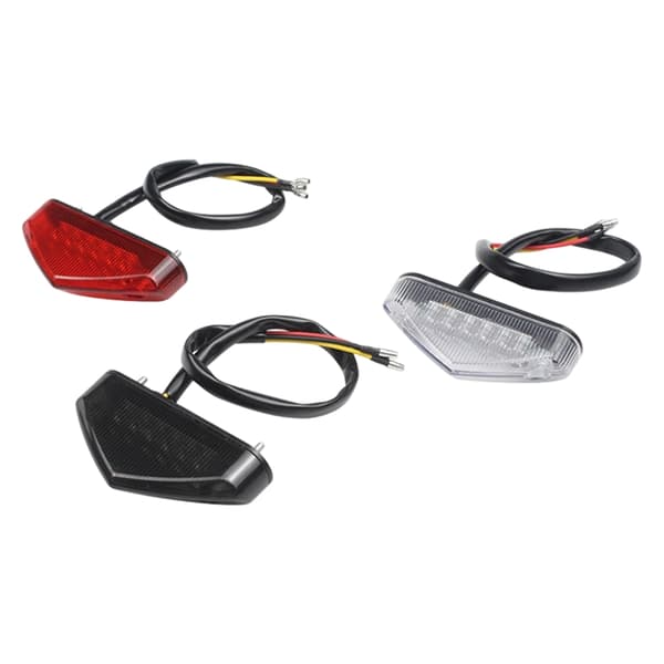 Tilpasselig Motorcykel Blinklys Flere Farvemuligheder ABS-hus 12V System Red