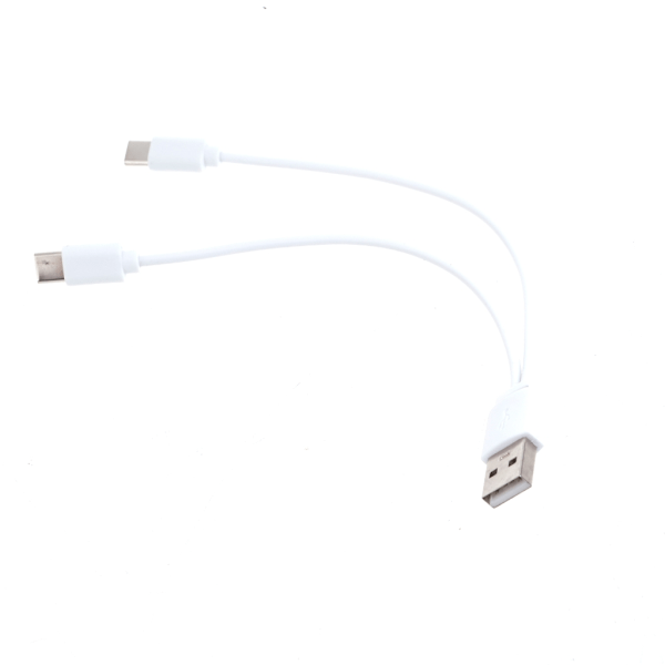 USB A Hane till Typ C Hane Splitter Laddningskabel 2/4 Portars Laddningskabel Snabbladdningssladd för Telefon Hörlurar