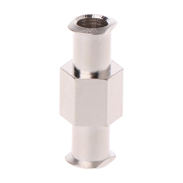 Nickelpläterad 4mm Luer Lock Adapter Koppling Lås Hårdvara Anslutningsdelar