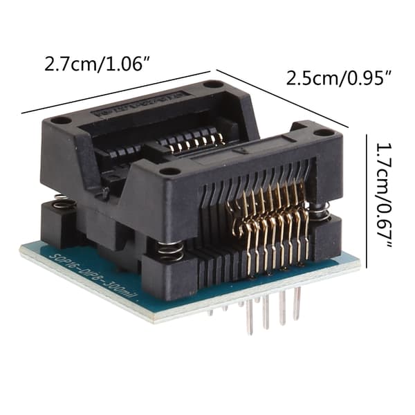 150mil 200mil 300mil Programmer SOP8 Adapter Sokkel til EZP2010 EZP2013 CH341A