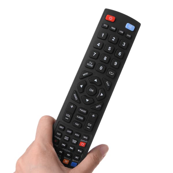 Kaukosäädin Folba Bush Technika Blaupunktille SHARP E-Motion -vaihtoon
