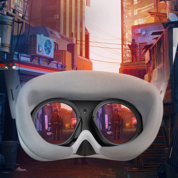 1 set skärmskydd designad för Pico 4 VR glasögon Anti-Bubble Clear Film Transparent skyddande skärmskydd