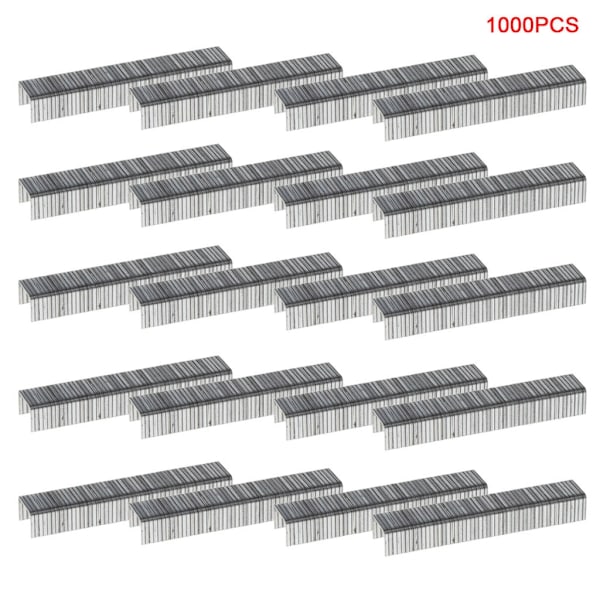 1000 st T-formade häftklamrar 10,1x2mm Spikar för häftpistol