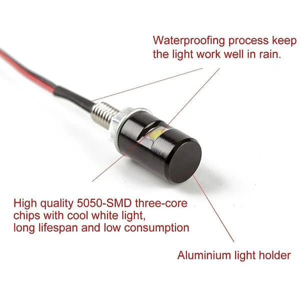 Lastbil Lampe Til Trailer Lastbil Indikator Lampe Sidemarkeringslys Nummerplade Lampe