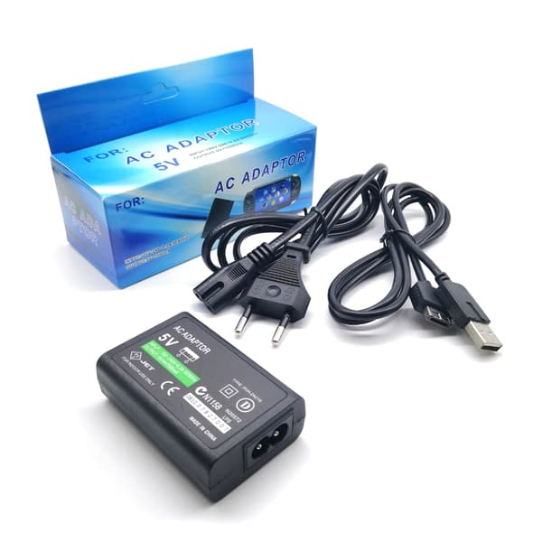 Hjemmelader Strømforsyning AC-adapter USB-datakabel Ledning For US