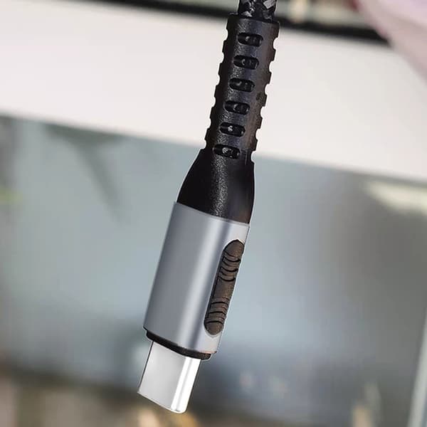 Hurtigopladningskabel 100W USB C til USB C datakabel 480Mbps dataoverførsel 1m