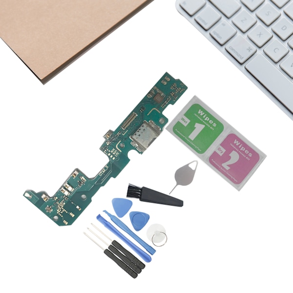Laddningsport Dock USB Typ C Kort Flexkabel Ersättningsdel för GalaxyTab A 8.0'' T380 T385