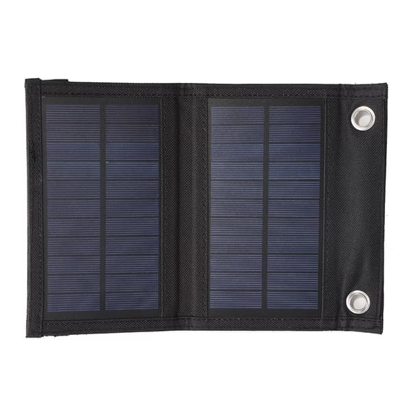 Solpaneloplader 10W Soloplader Sammenfoldeligt Solpanel til Udendørs Camping