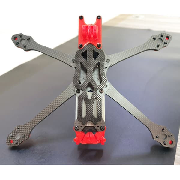 Kulfiber Quadcopter Flyveramme til APEXDC APEX FPV Freestyle Racing Flight null - Without printout
