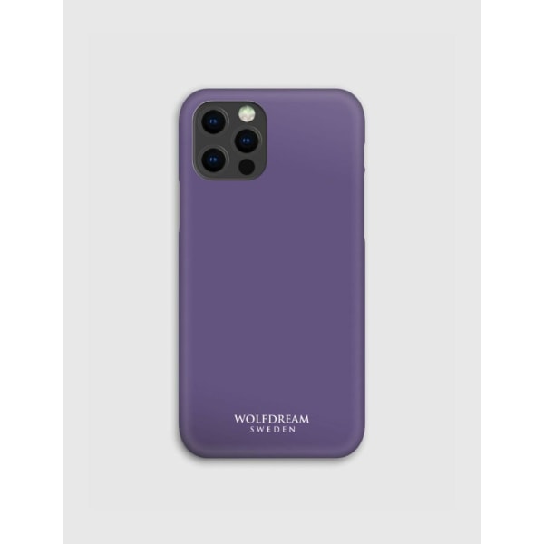Mauve Purple-MOBILSKAL I TPU TILL IPHONE 12MINI lila