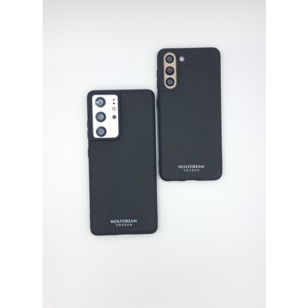 Night Black- Svart TPU silikon mobilskal till Samsung S22 svart