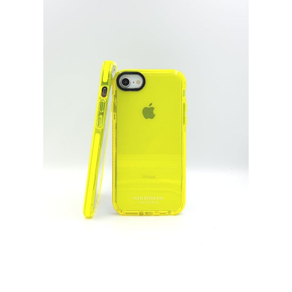 Ciao Yellow Transparent skal till Iphone 7/8 gul