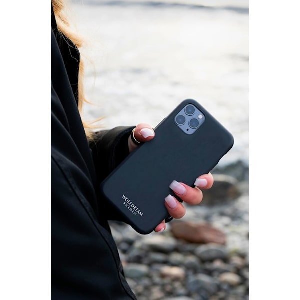Night Black-SVART Mobilskal i TPU till Iphone 13PRO svart