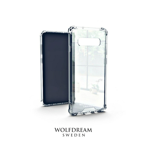 TRANSPARENT MOBILSKAL till Samsung S10PLUS transparent