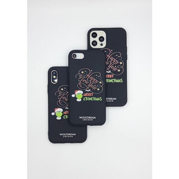 Merry Chrinchmas - Grinchen Jul mobilskal till Iphone XR svart