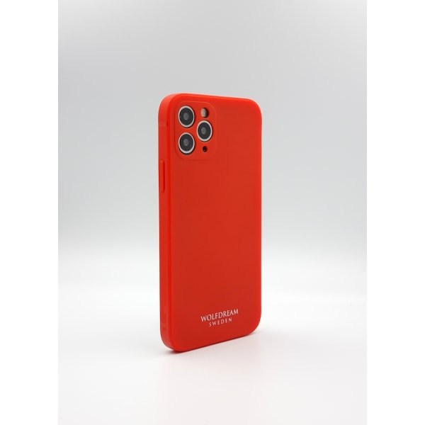 Röd TPU silikon skal med kamera skydd till Iphone 11PROMAX röd