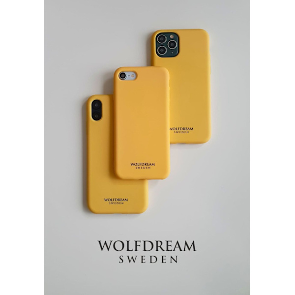 Honey Yellow -MOBILSKAL I TPU TILL IPHONE 7/8PLUS gul