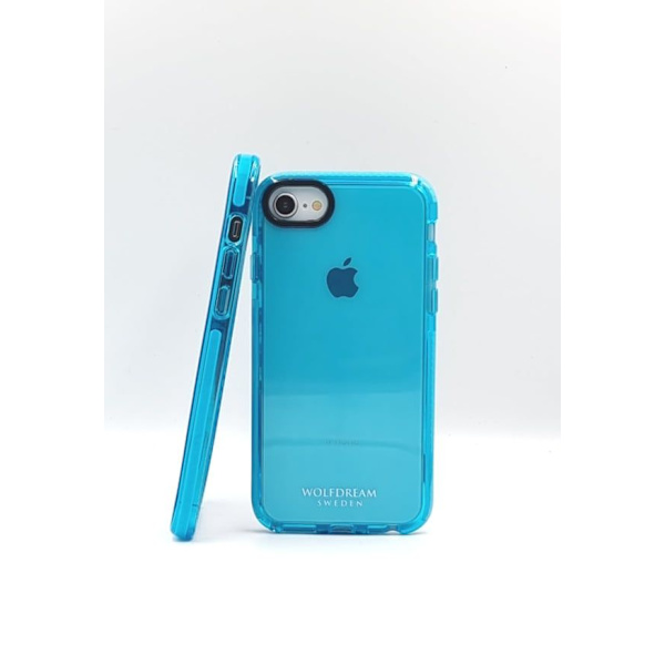 Ciao Blue Transparent skal til Iphone 7/8 blå