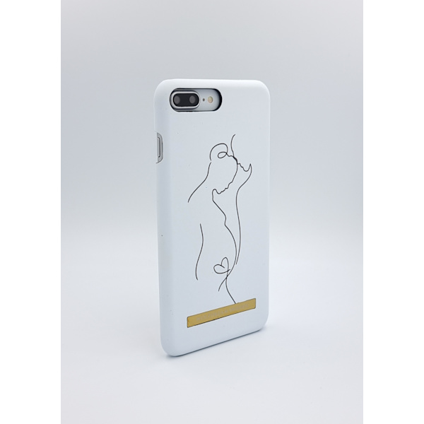 UNCONDITIONAL LOVE- Vit mobilskal till Iphone 7/8PLUS vit
