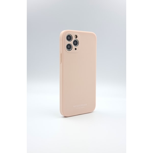 Pink TPU silikon skal med kamera skydd till Iphone 13PRO rosa