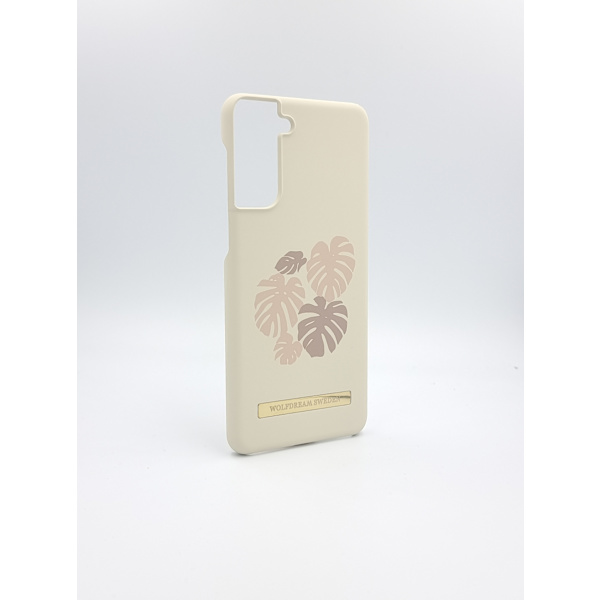 TROPICAL SANDSTORM -Ljus Beige mobilskal till Samsung S21PLUS beige