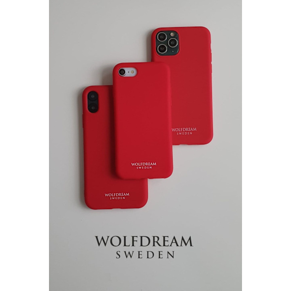 Candy Red -MOBILSKAL I TPU TILL IPHONE XSMAX röd