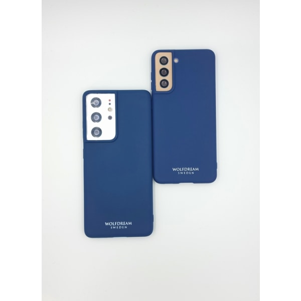 Navy Blue- Blå TPU silikon mobilskal till Samsung S22 blå