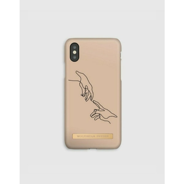 DIFFERENCE OF TOUCH -Beige  Magnetskal till Iphone XSMAX beige