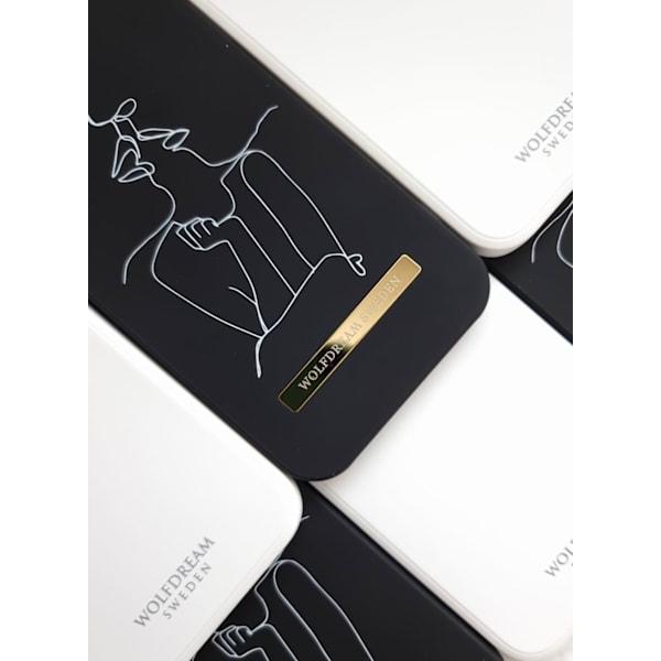 LOVE CHOOSES YOU-Magnetiskt Mobilskalet till Iphone 7/8PLUS svart