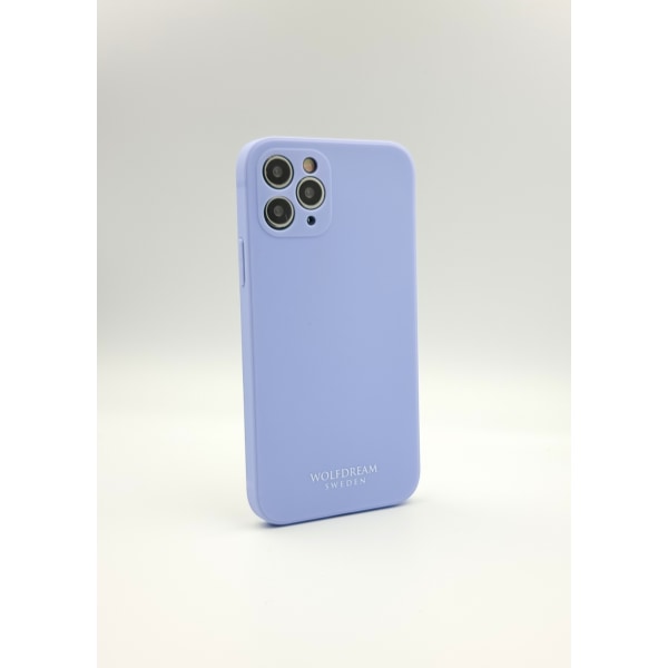 Grå Blå TPU silikonskal med kamera skydd till Iphone 11PRO silver