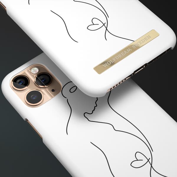 UNCONDITIONAL LOVE- Vit mobilskal till Iphone 12MINI vit