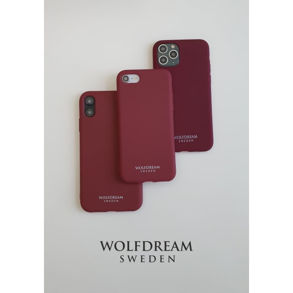 Ruby Red-MOBILSKAL I TPU TILL IPHONE 12MINI röd