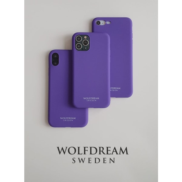 Violett Purple -MOBILSKAL I TPU TILL IPHONE X/xS lila