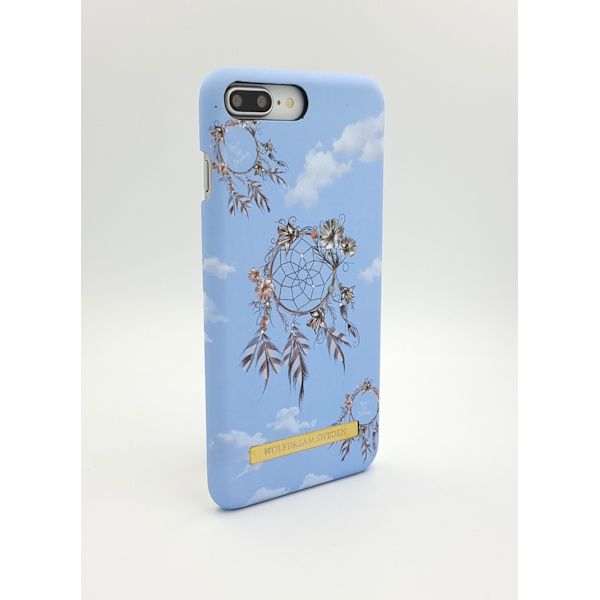 NEVER STOP DREAMING-Drömfångare skal till Iphone 7/8 blå