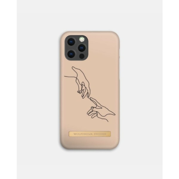 DIFFERENCE OF TOUCH - Beige Magnetskal till Iphone 12/12PRO beige