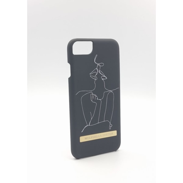 LOVE CHOOSES YOU-Magnetiskt Mobilskalet till Iphone 7/8PLUS svart