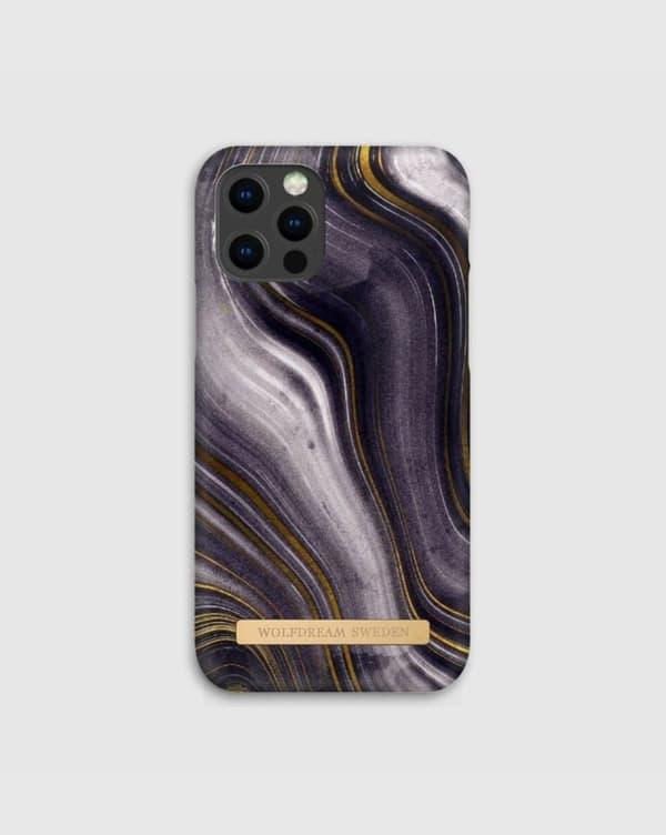 MOON ASH MARBLE - Magnetskal till Iphone 11PRO grå