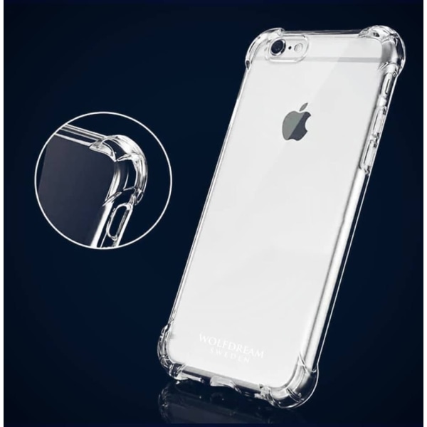 Transparent Mobilskal till Iphone 6/6S från Wolfdream Sweden transparent