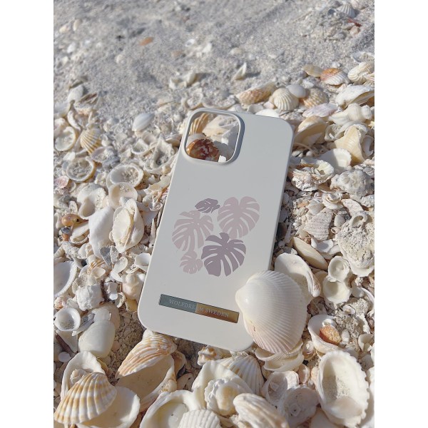 TROPICAL SANDSTORM -Ljus Beige mobilskal till Iphone 12PRO beige